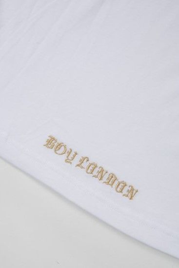 GOLD EAGLE L/S T-SHIRTS / White 【BOY LONDON】