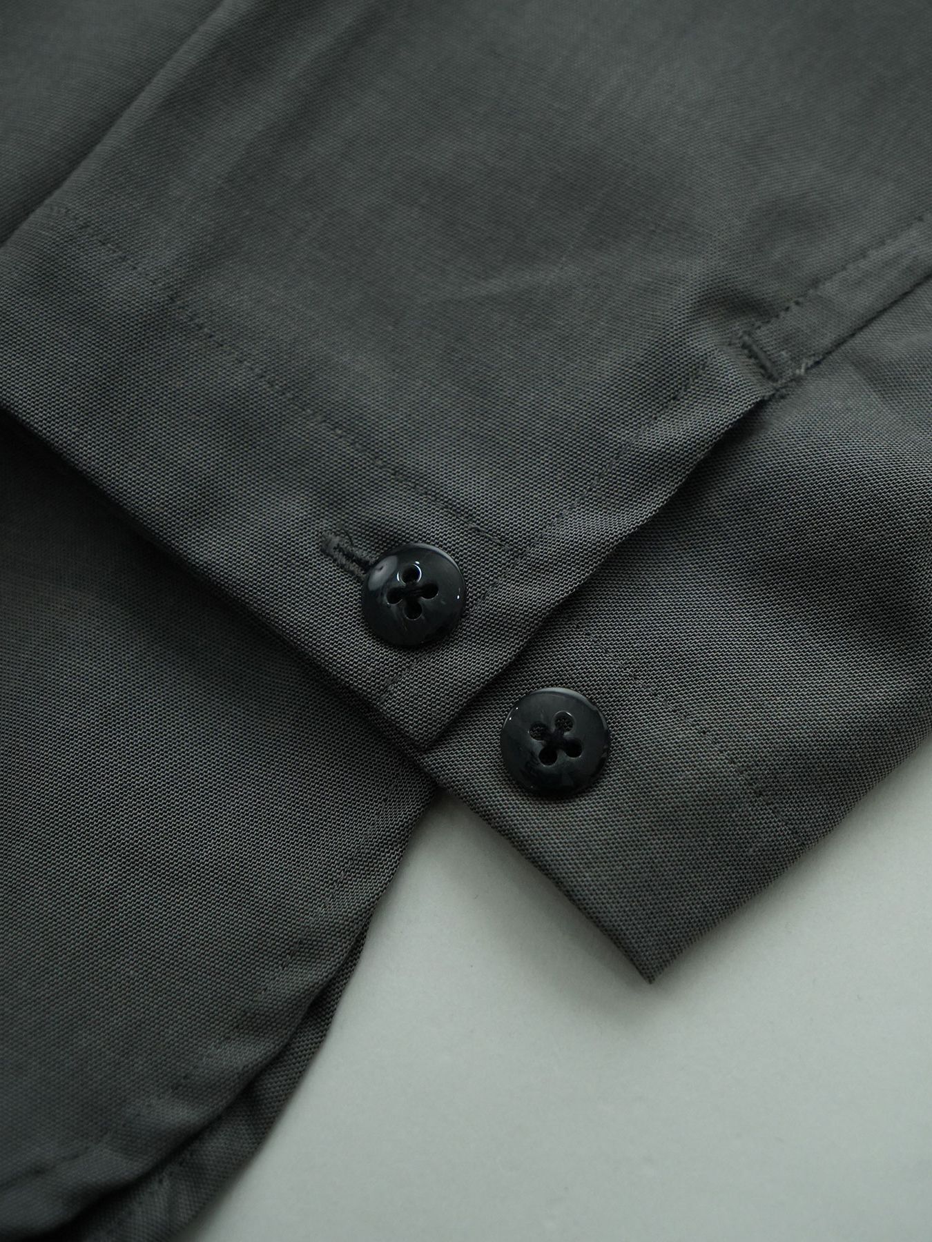 【予約品 11月23日(日) 締切】BASEBALLSHIRTS / ベースボールシャツ / moku.CHARCOAL