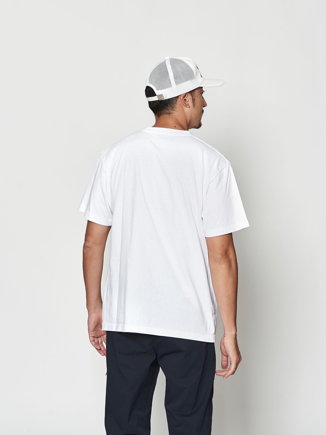 【予約品 10月9日(木) 締切】muta Heat Hibiscus Tee / Tシャツ / ホワイト【Acanthus × muta MARINE】