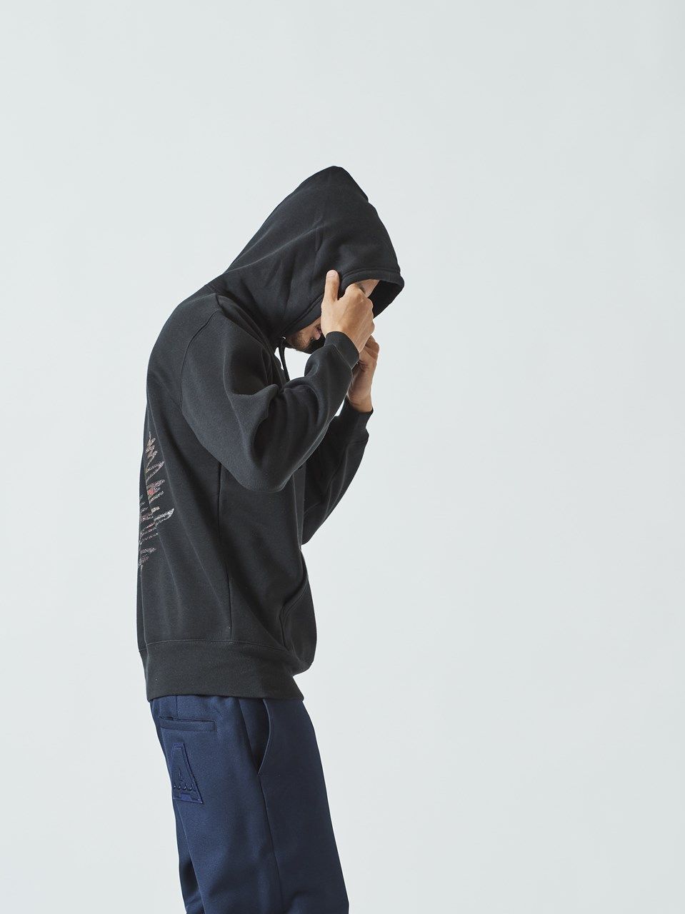 muta - muta Anchor Splash LogoHooded Sweatshirtスプラッシュ