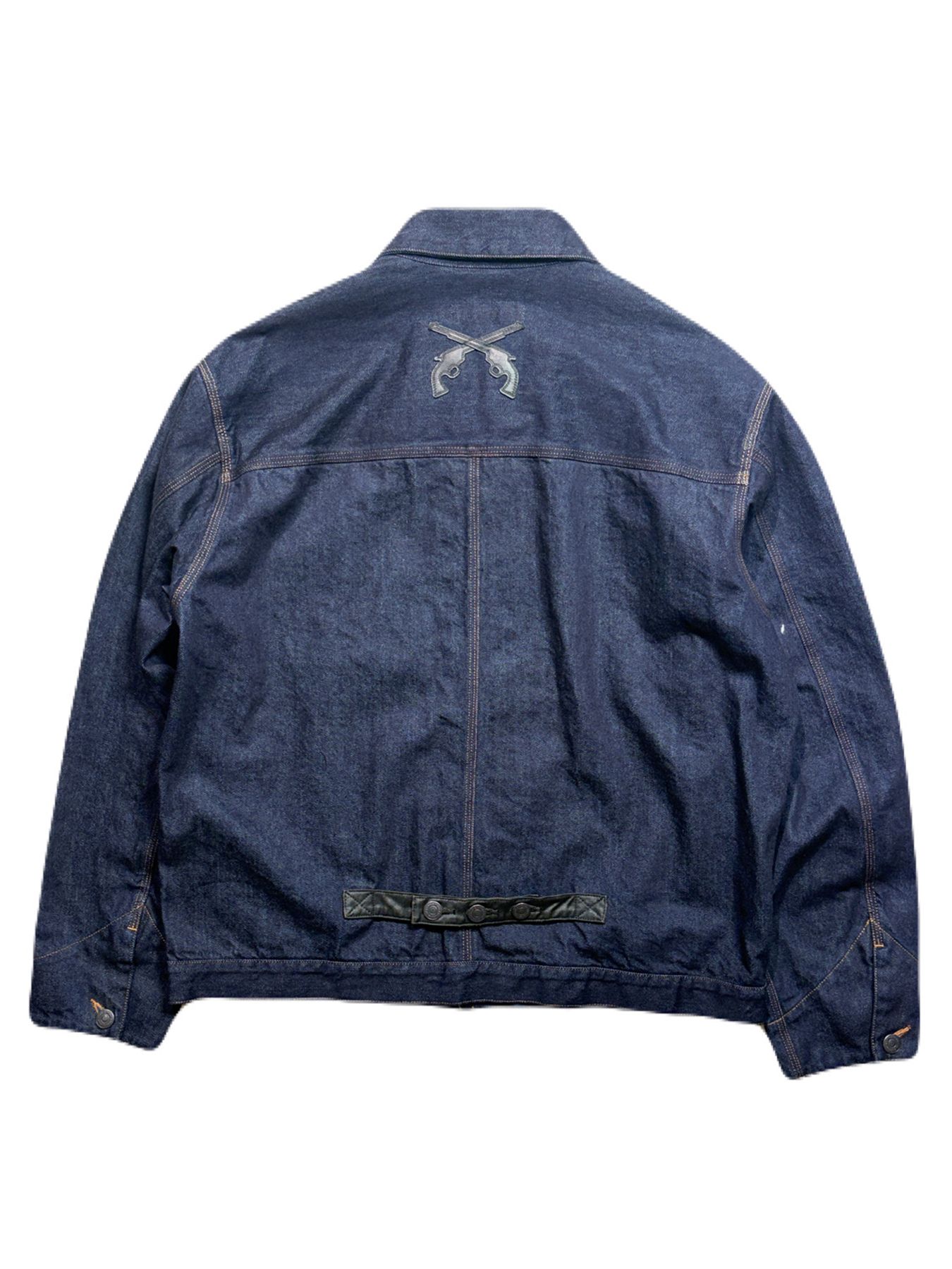 【予約品 8月23日(日) 締切】11.5oz DENIM JK/PAT / レザーパッチ / ブルー