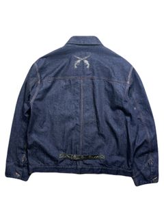 【予約品 8月23日(日) 締切】11.5oz DENIM JK/PAT / レザーパッチ / ブルー