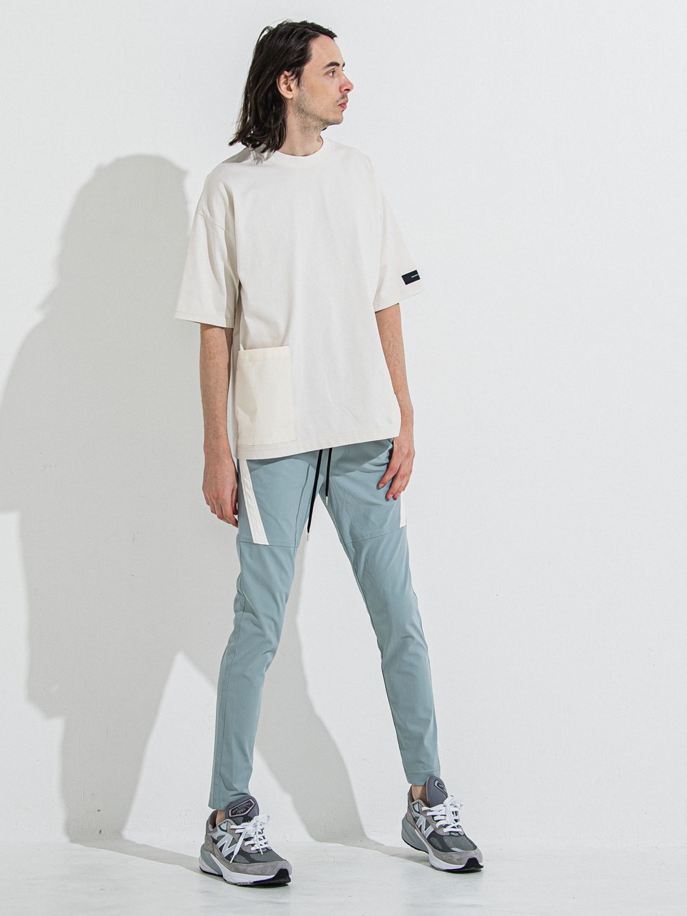 【予約品 】TYLER NYLON PANTS / タイラーナイロンパンツ / アクア