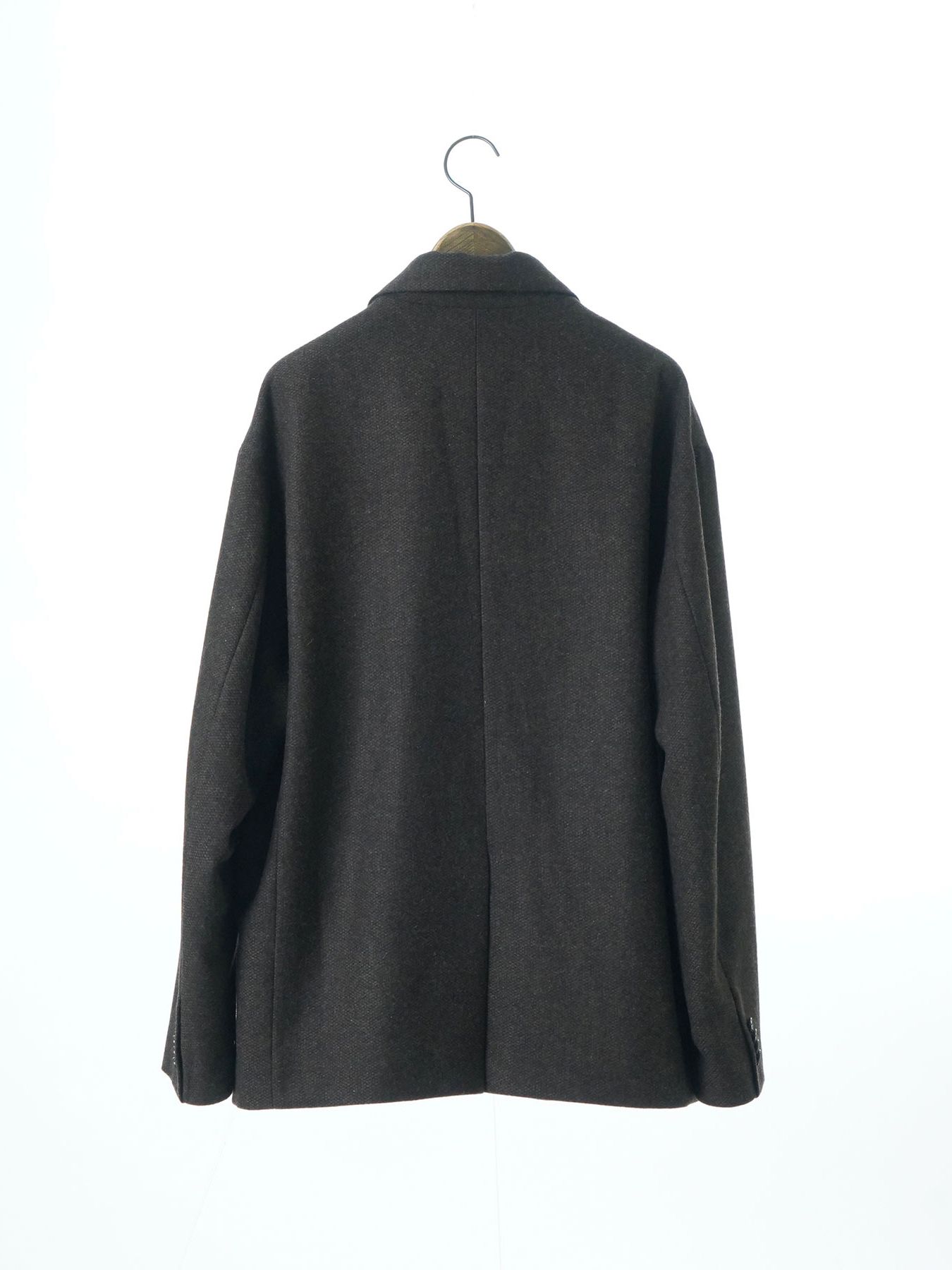 【予約品 】LOUNGECUT JACKET / ジャケット / ダークブラウン× ブラック