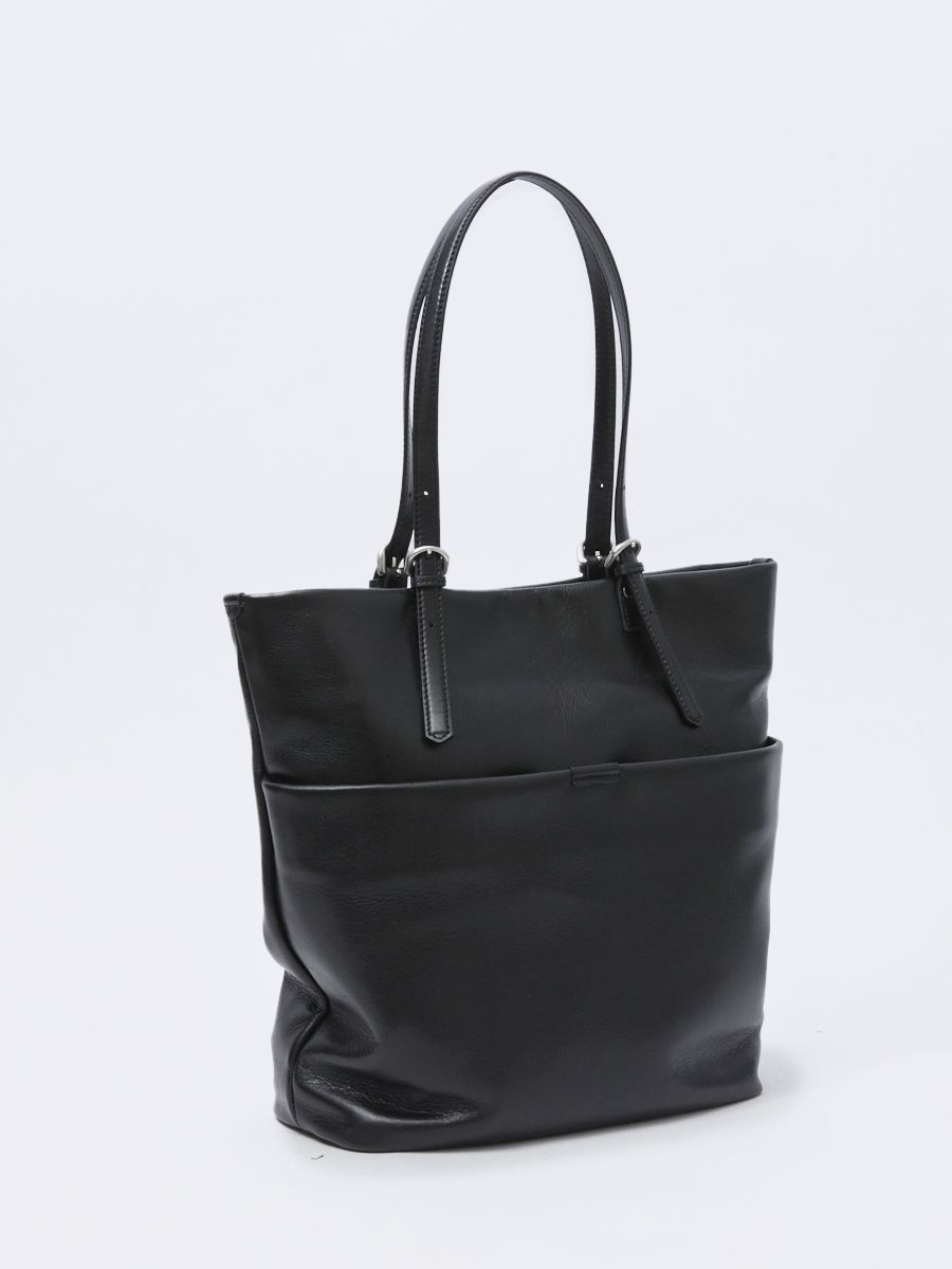 トートバック Artisan Leather (牛革/日本製) BLACK【aniary】