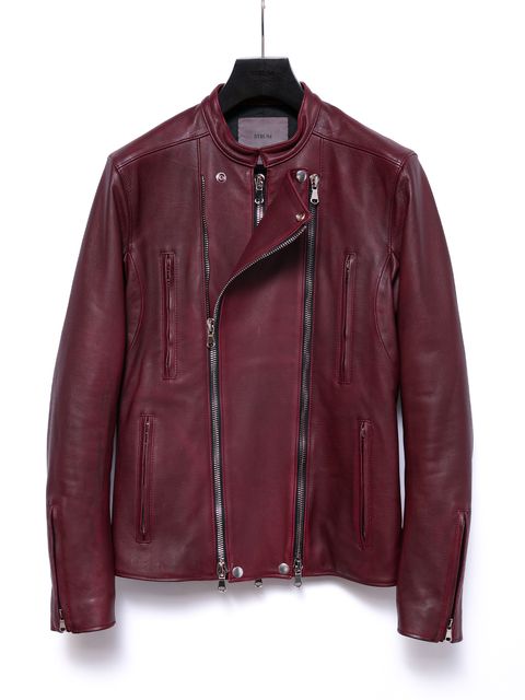 【予約品 4月6日(月) 締切】Hybrid Vegetable Tanned Calfskin Garment Burning Dyed Double Riders / ハイブリッド タンニン鞣し カーフスキン 燃焼製品染めダブルライダース / GHOST