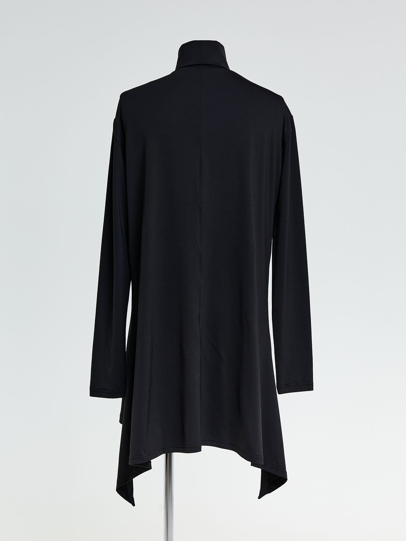 【予約品 10月26日(日) 締切】High Neck Flare Pull Over / ハイネック フレアプルオーバー / ブラック