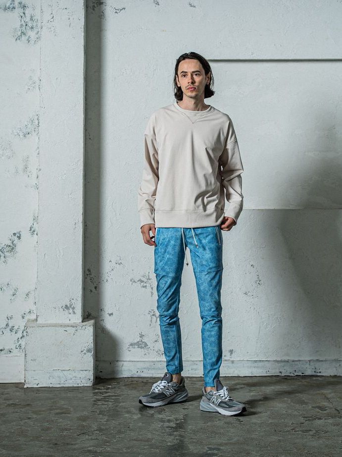 《予約11月17日19時締め》 EX sweat drop trainer / トレーナー / ベージュ