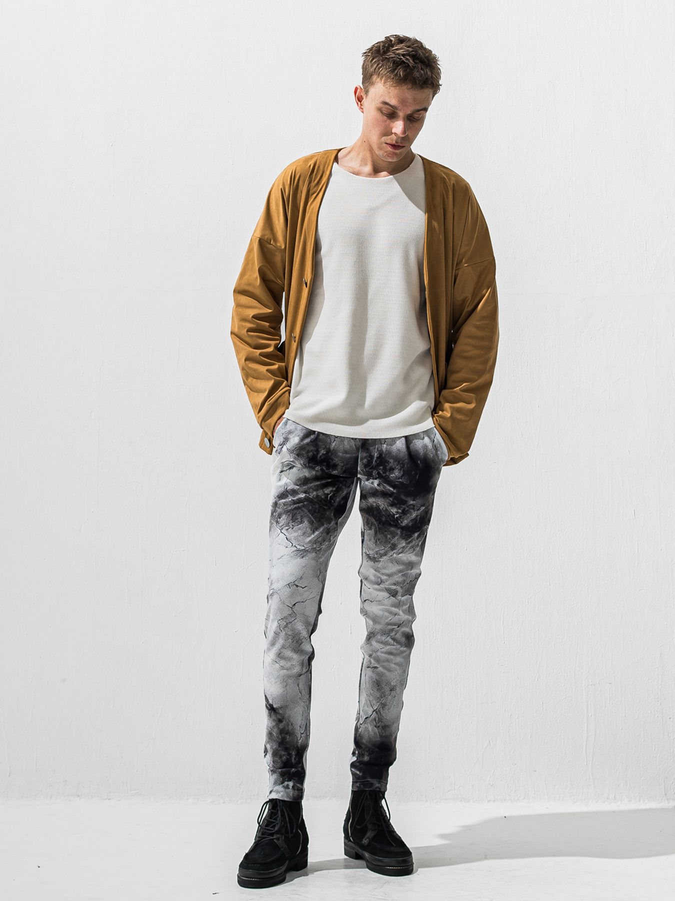 【予約品 9月6日(日) 締切】SUEDE CARDIGAN / スウェードカーディガン / ベージュ