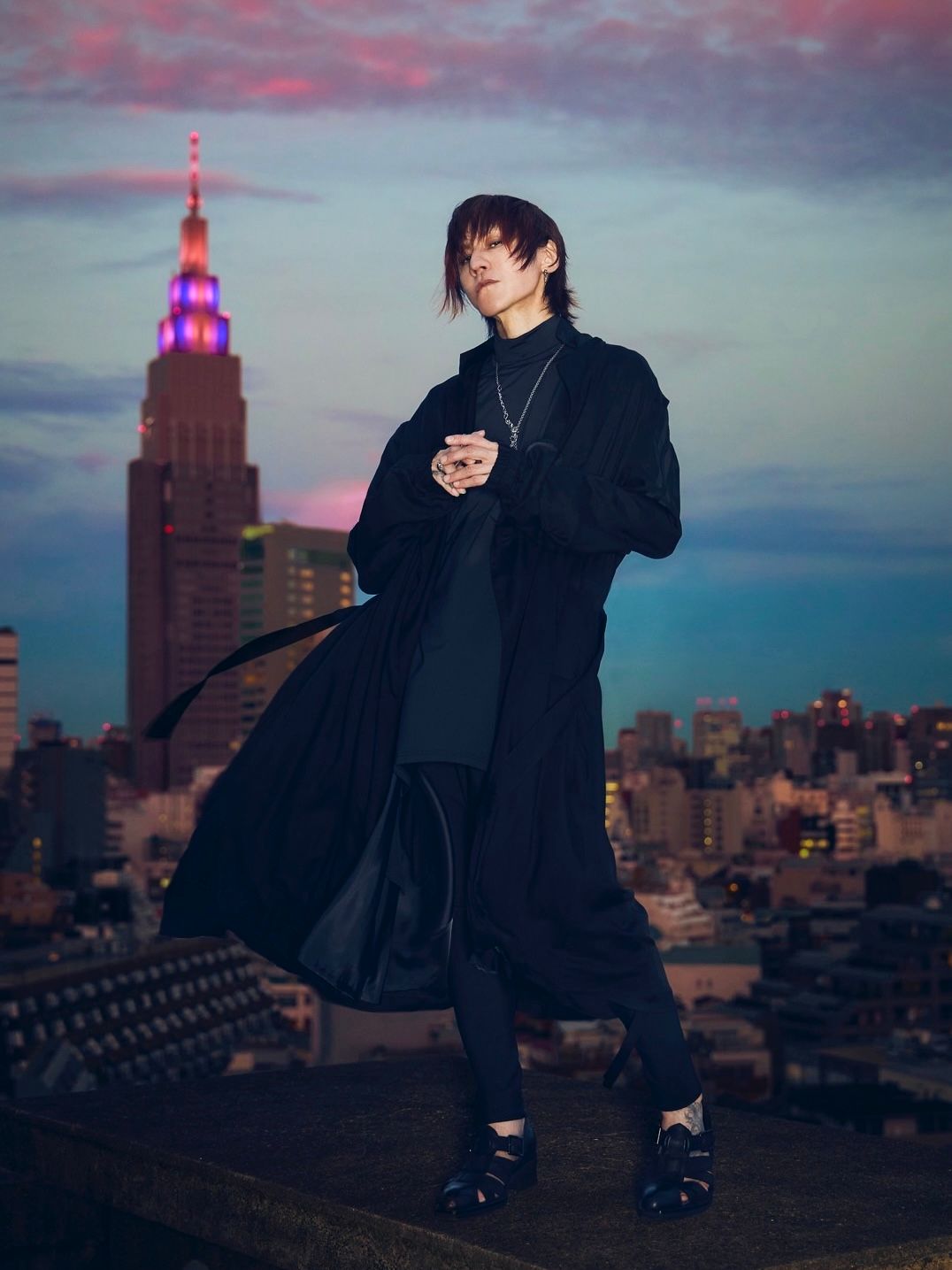 【予約品 】Over Size Coat / オーバーサイズコート / ブラック