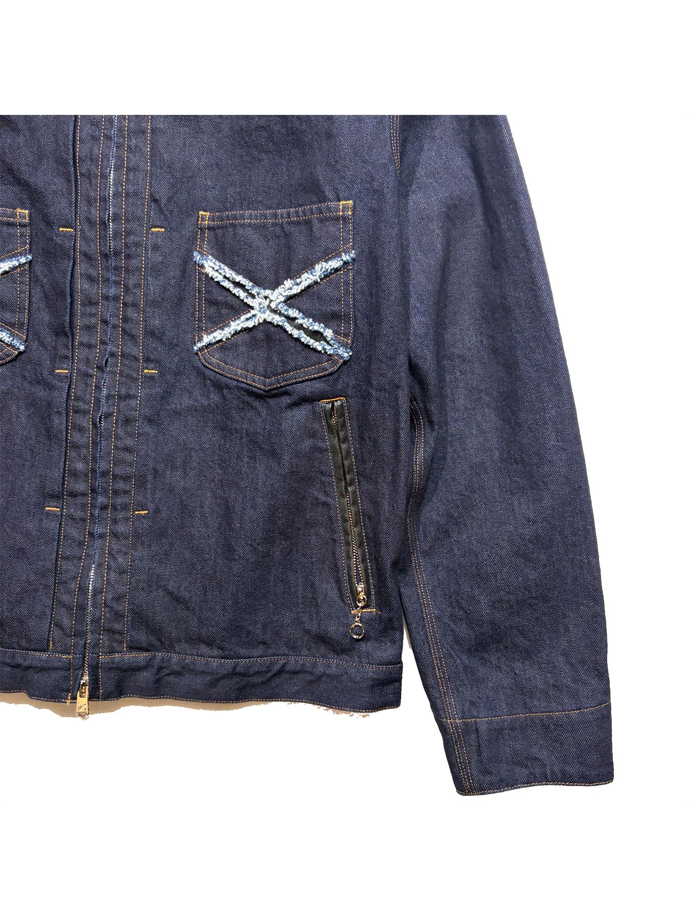 【予約品 8月23日(日) 締切】11.5oz DENIM/JKT / ブルー