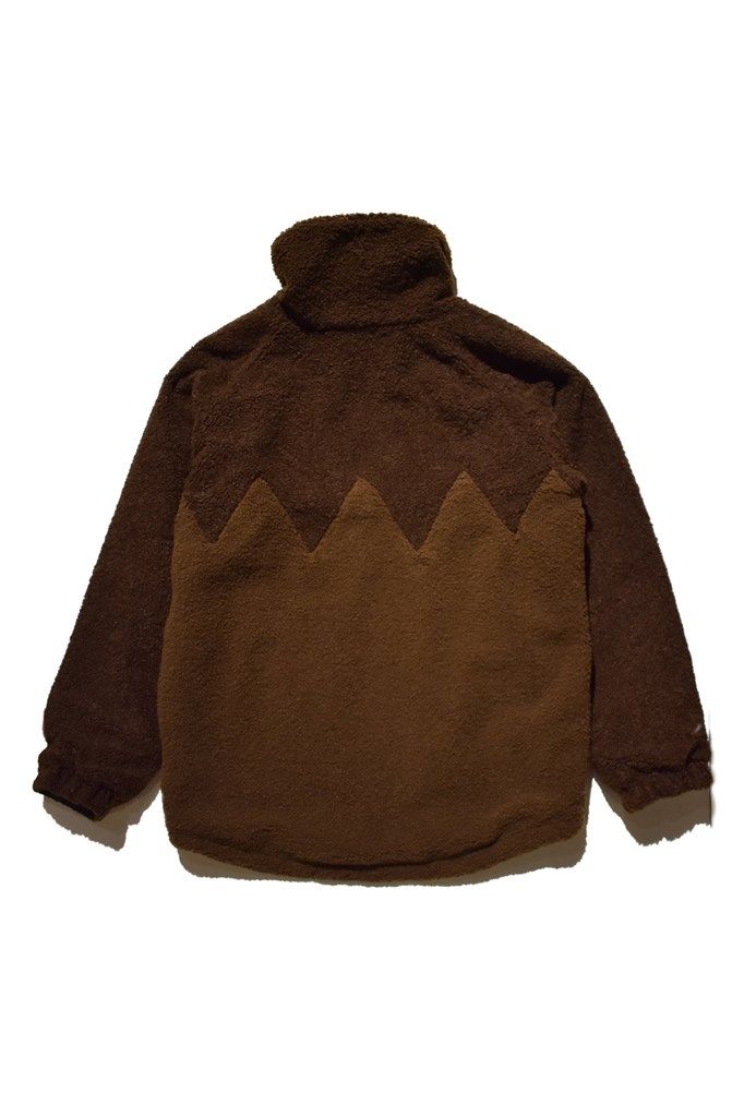 リバーシブルECOPEL FUR REV BZ CR エコファーブルゾン / BROWN ×BLACK【roarguns】