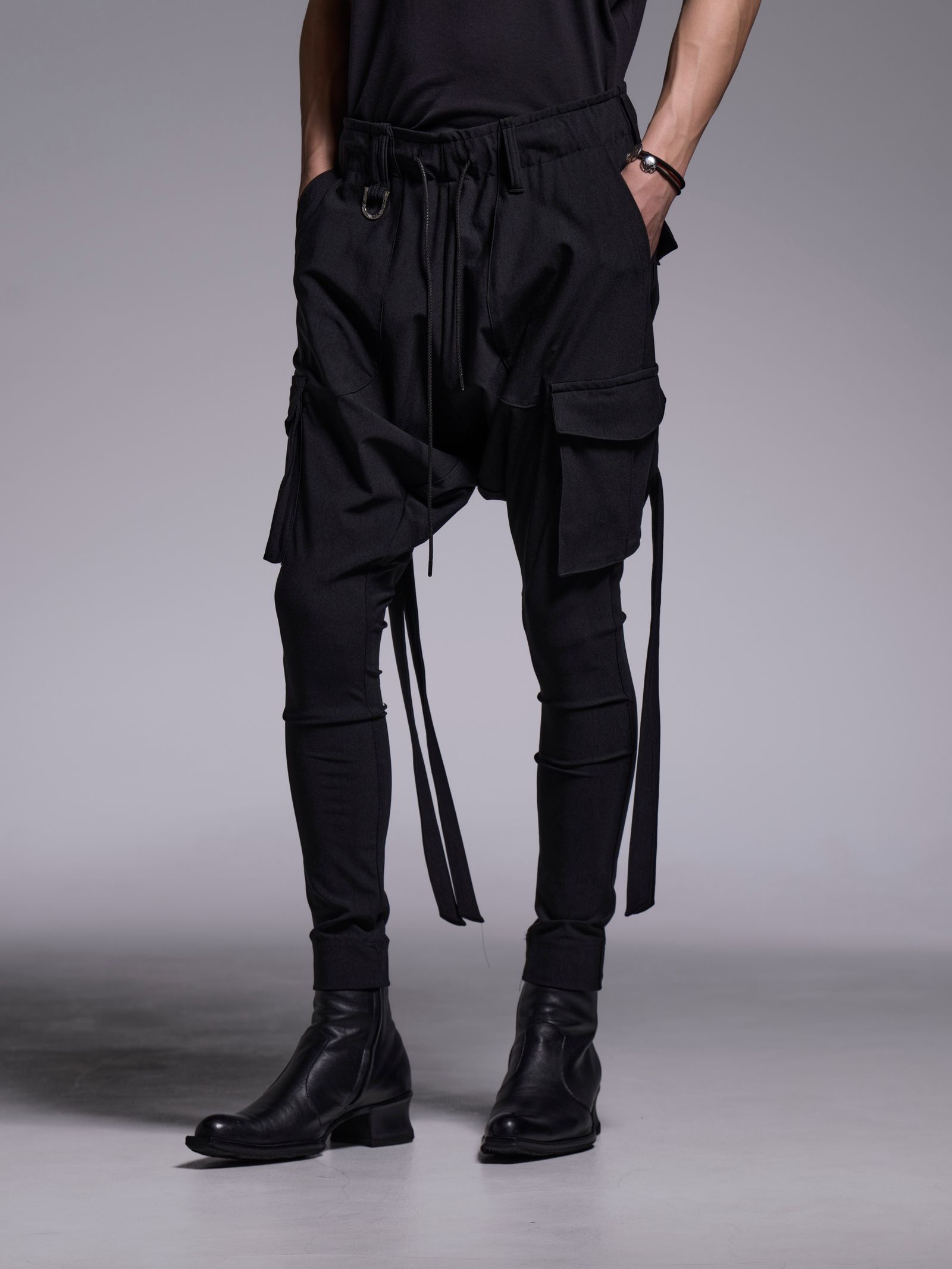 【予約品 1月4日(日) 締切】Sarrouel Pants / サルエルパンツ / ブラック