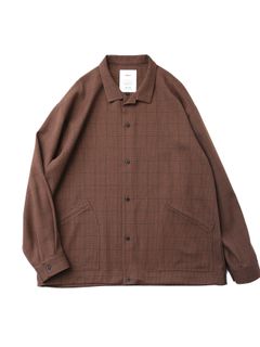 GUN-CLUB SHIRTS / ガン クラブチェックシャツ / ブラウン