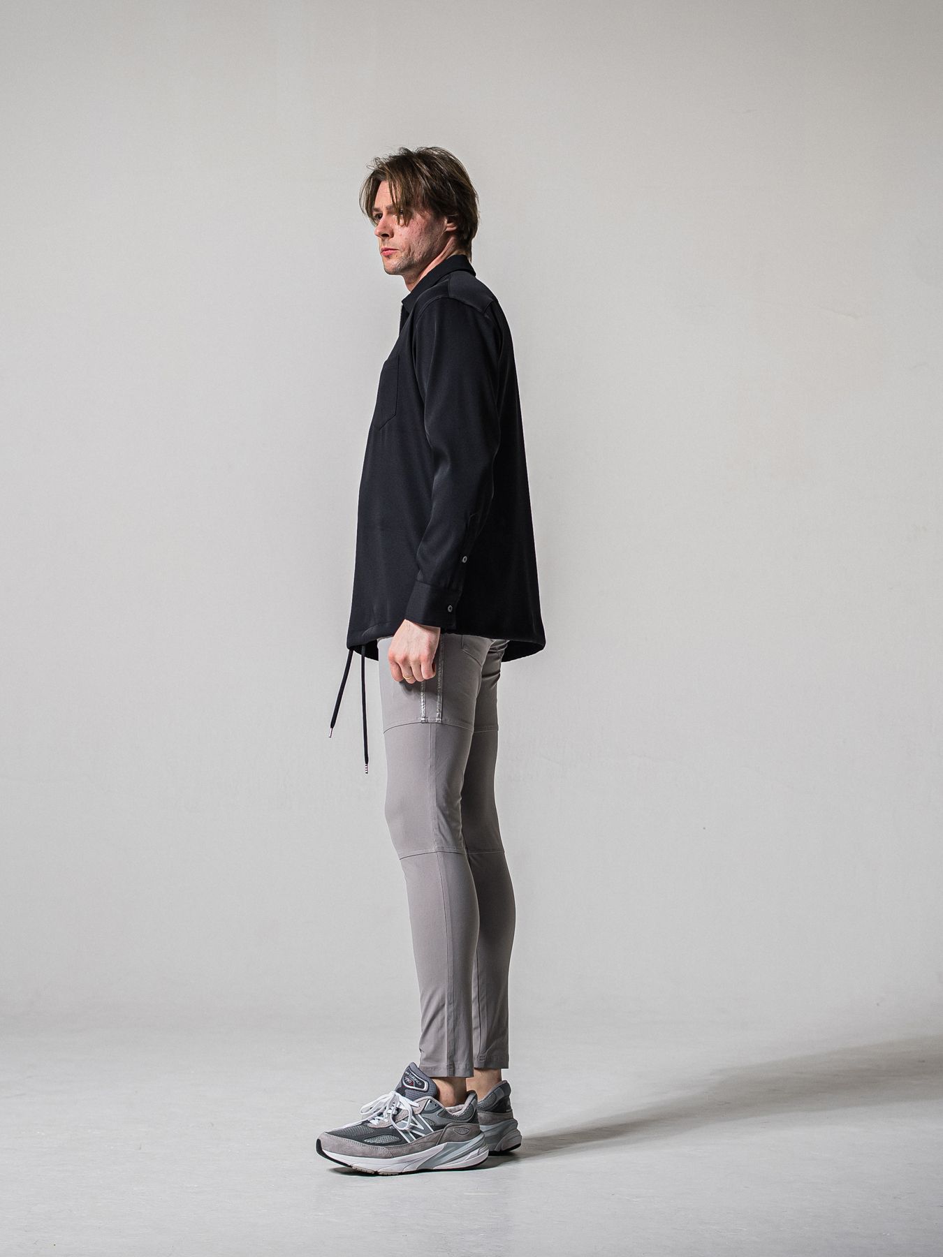 【予約品 11月16日(日) 締切】JOHNSON LINE PANTS / ジョンソンラインパンツ / グレー×シルバー