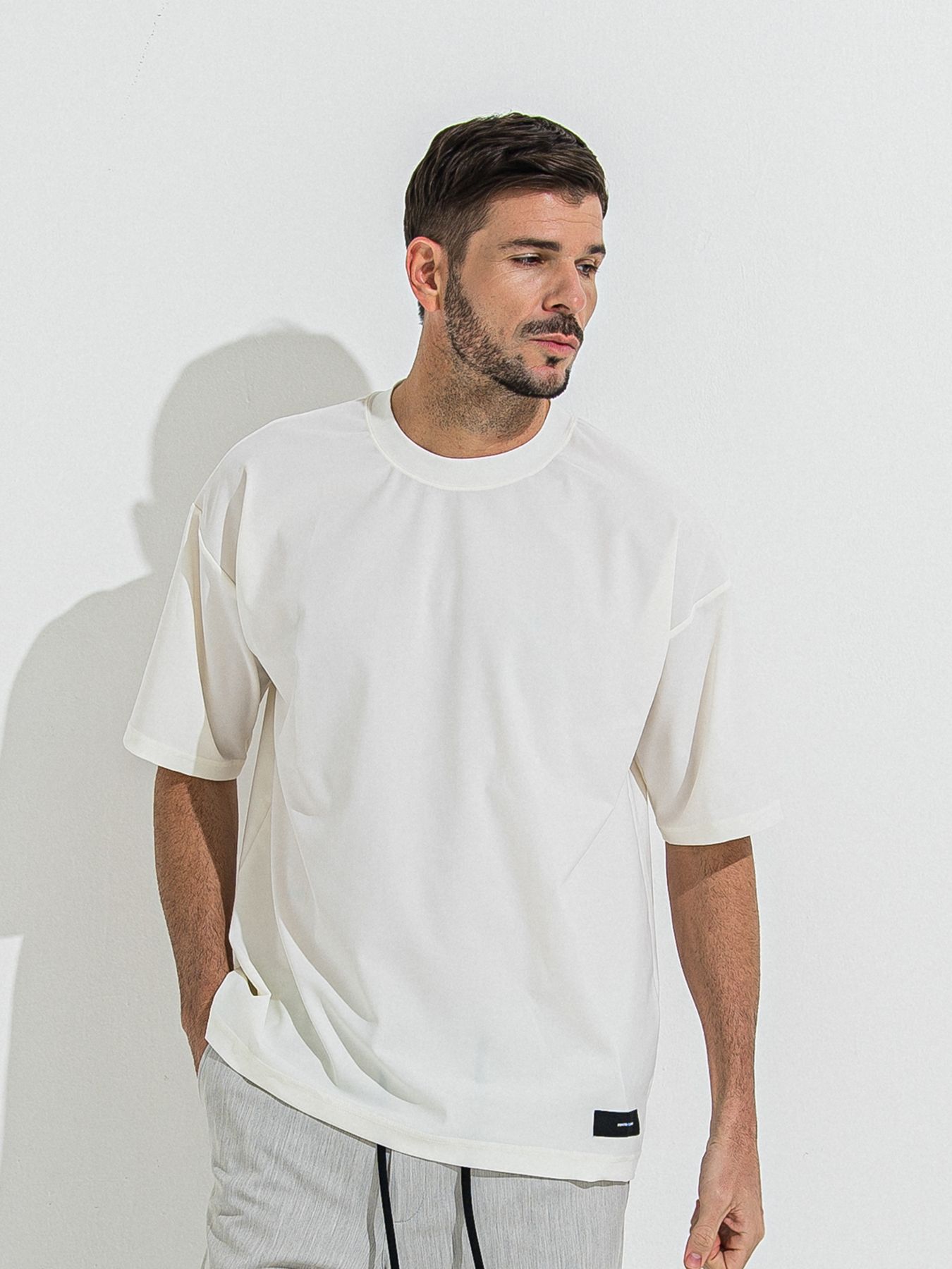 【予約品 】OX JERSEY OVER TEE / オックスジャージオーバーサイズTシャツ / ホワイト