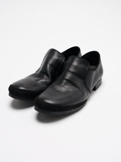 wjk - 【予約品9月19日 10時締め】 soft leather slip-on / レザースリッポン / ブラック | BRYAN