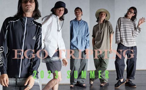 EGO　TRIPPING　2023SUMMER　インスタ展示会で　初モノが