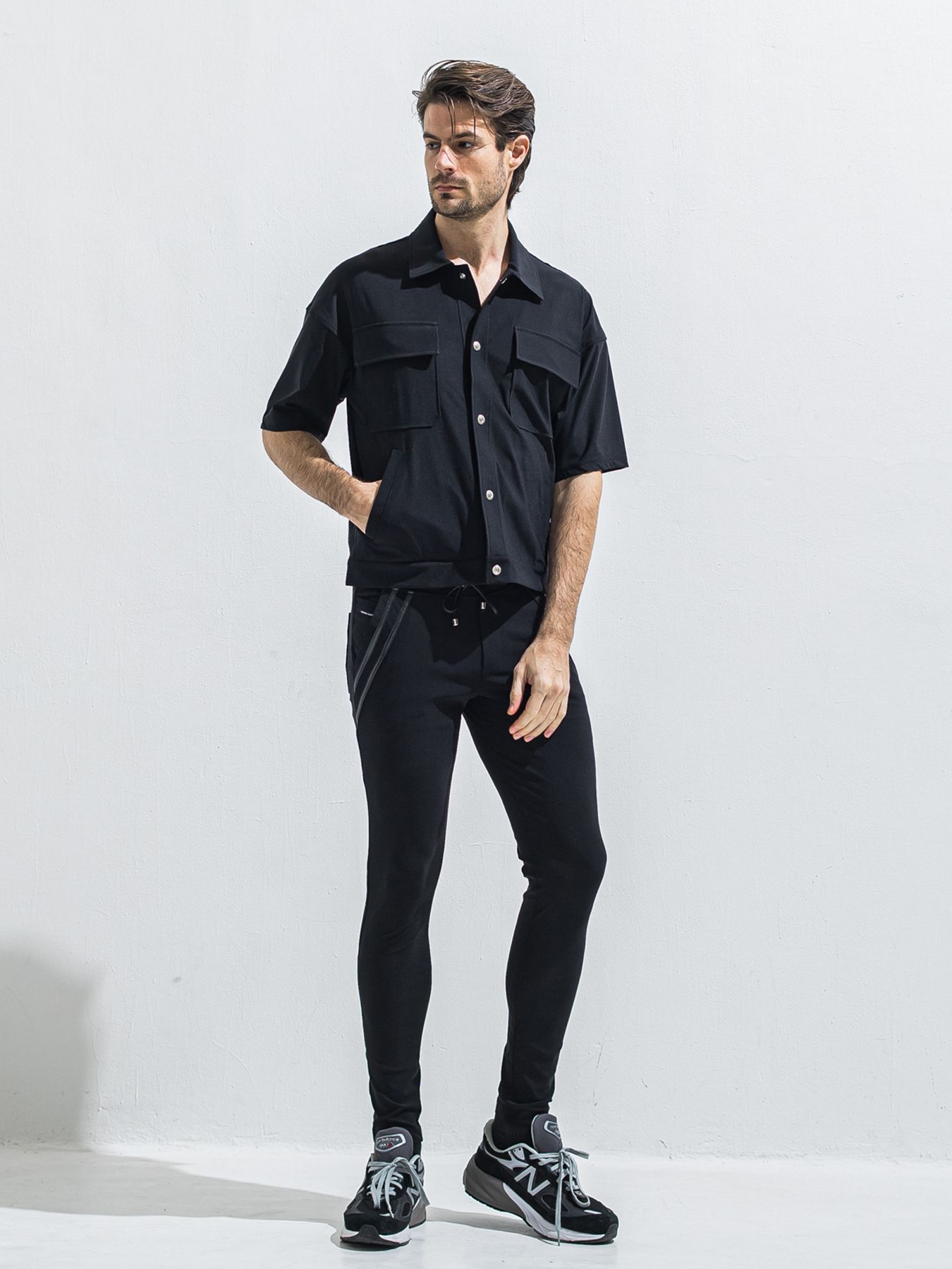 【予約品 2月15日(日) 18:00 締切】CPO HALE SHIRTS JK / CPOハーフスリーブジャケット / ブラック