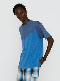 【予約品 8月10日(日) 締切 】VINTAGE WASH S/S T / ヴィンテージウォッシュ Tシャツ / ブルー