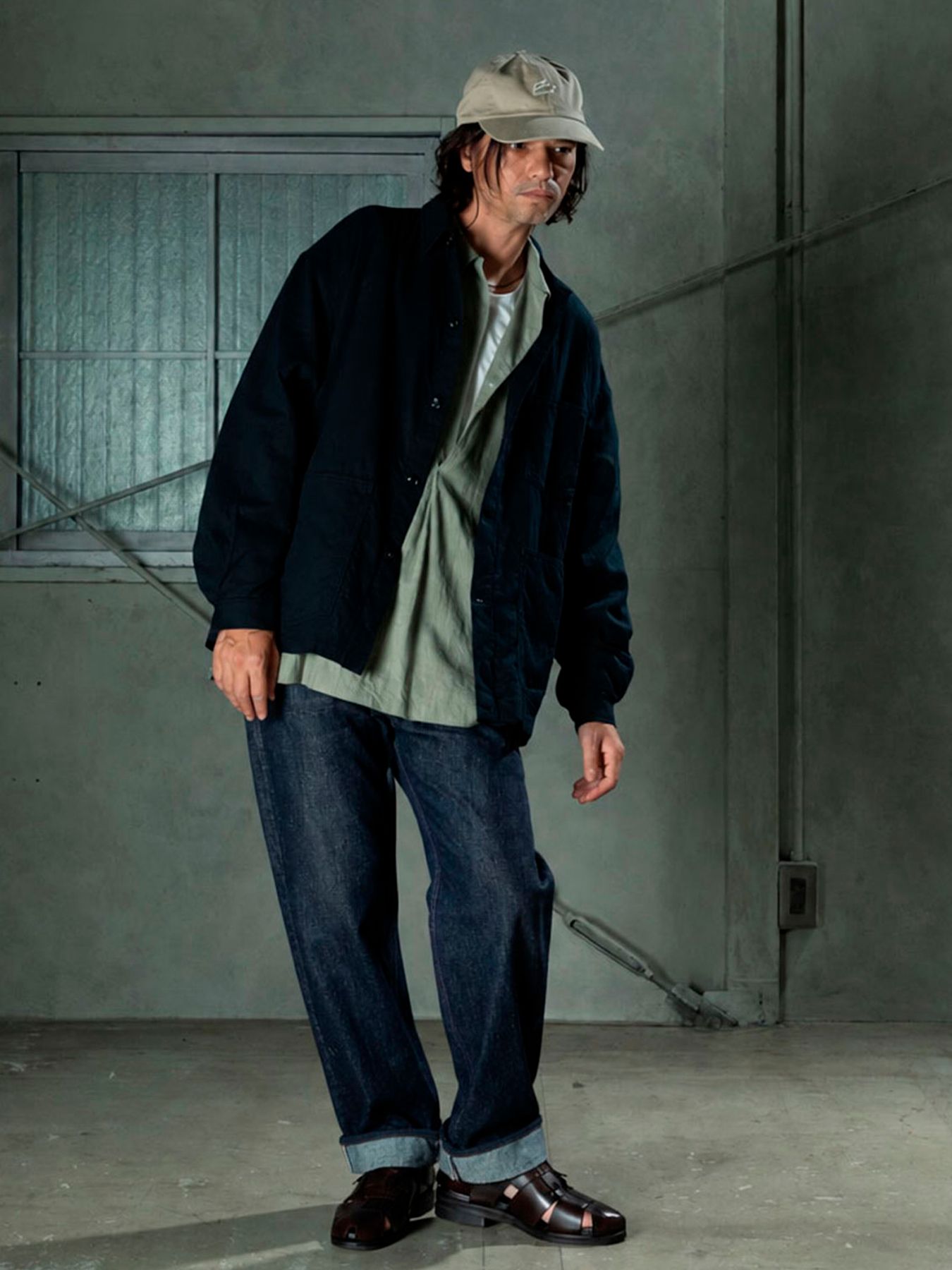 【予約品 11月9日(月) 締切】TRADITIONALDENIM / トラディショナルデニム / インディゴ×ネイビーステッチ