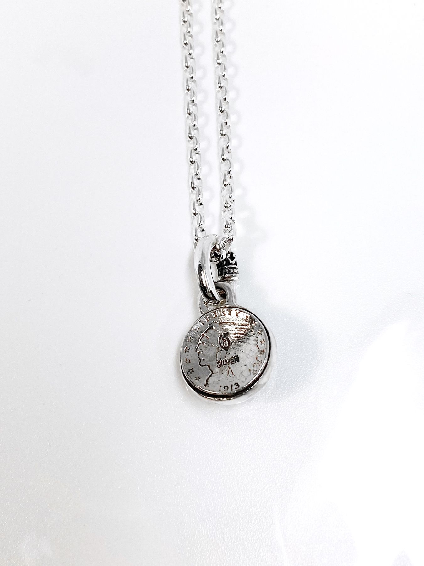 《受注生産》SW:HEART NECKLACE / スタンプワークハートネックレス / 注文から1～2週間後入荷予定