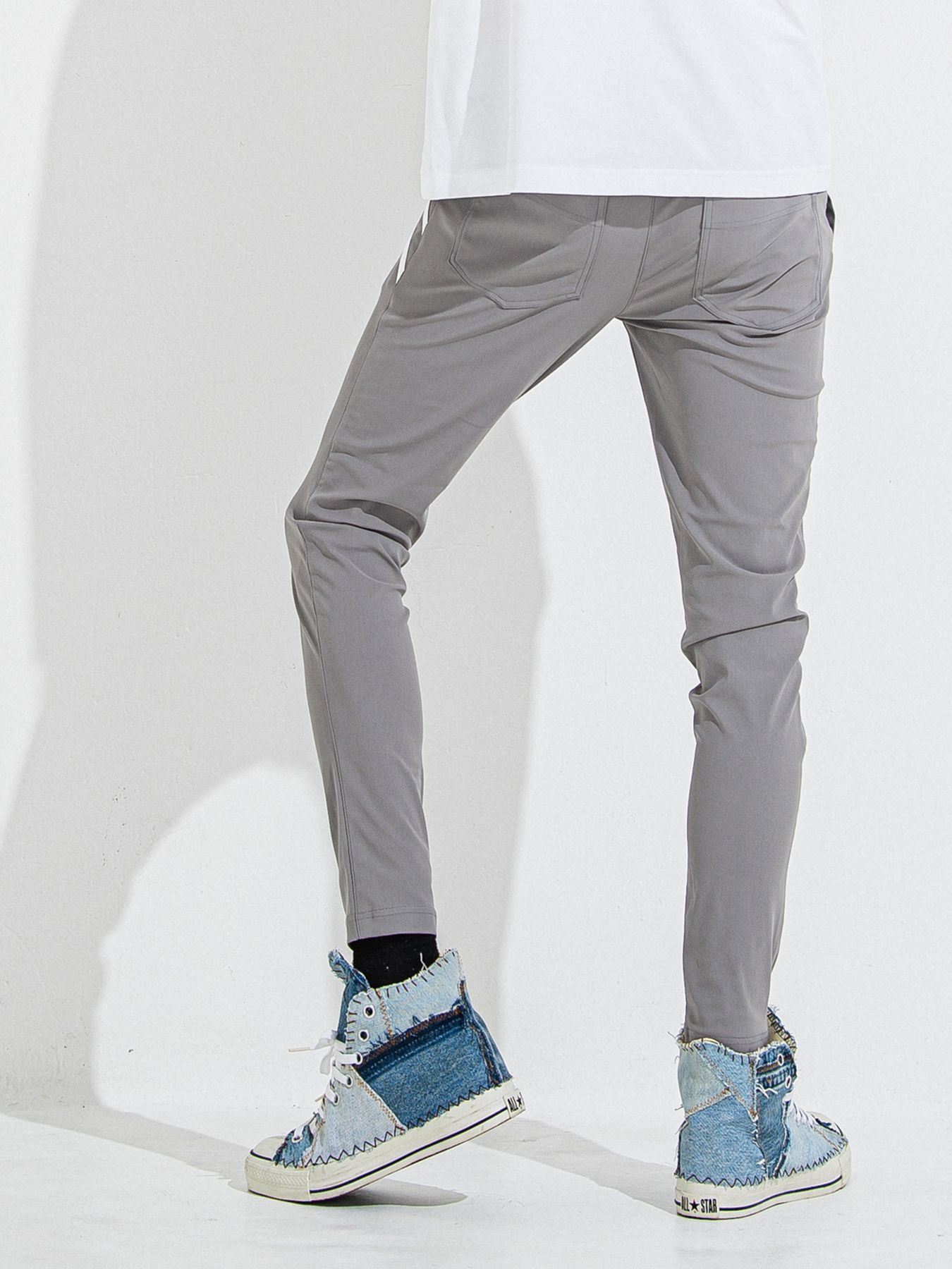 【予約品 】EDGE NYLON PT / エッジナイロンパンツ / グレー