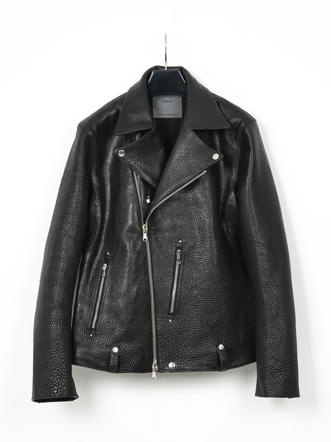 【予約品 】 Pit Vegetable Full Tanned Shrank Steerhide Double Riders / シュリンク ステア ハイド ダブル ライダース  / HI-FLYER（ハイフライヤー）