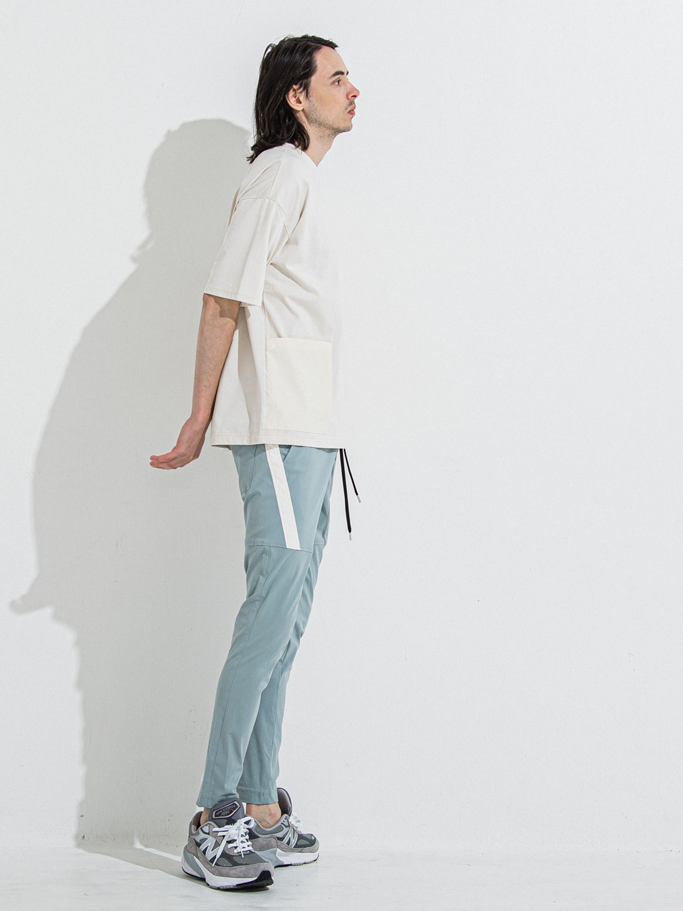 【予約品 】TYLER NYLON PANTS / タイラーナイロンパンツ / アクア