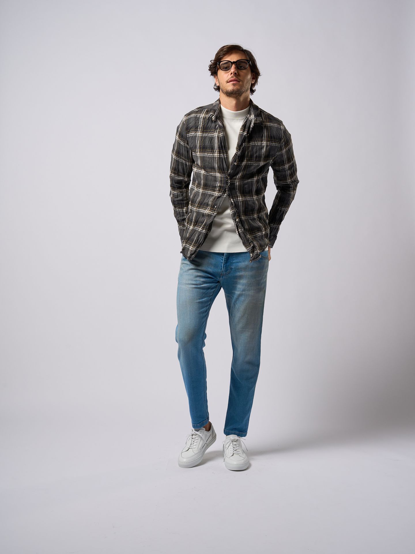 【予約品9月19日 10時締め】 denim jersey 5PK pants  / デニムジャージ / l.used