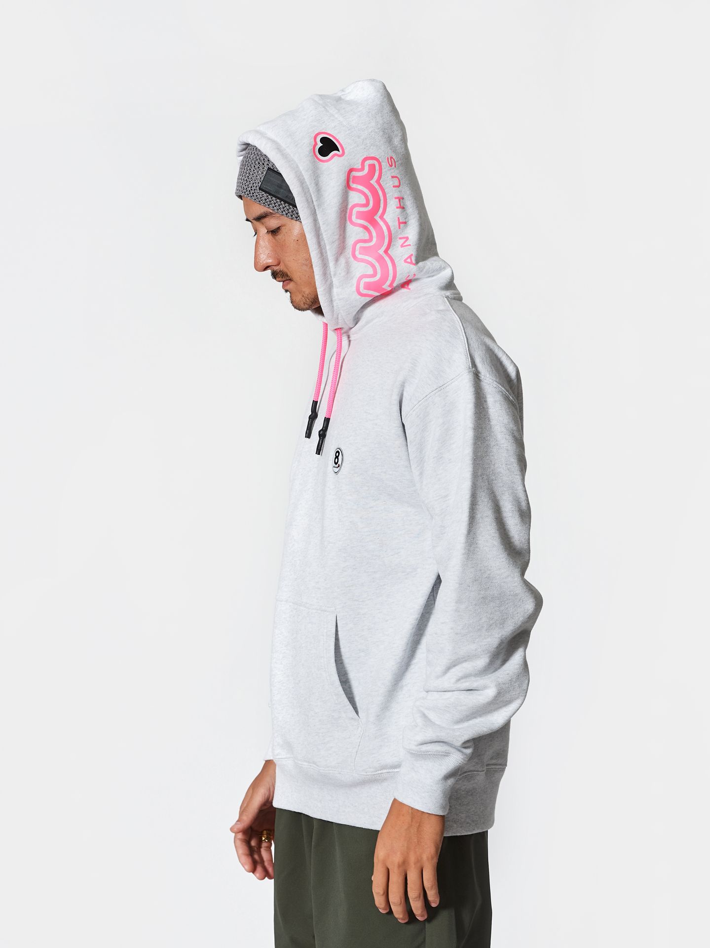 muta sweet muta hoodie / パーカー / グレー 【Acanthus×muta】