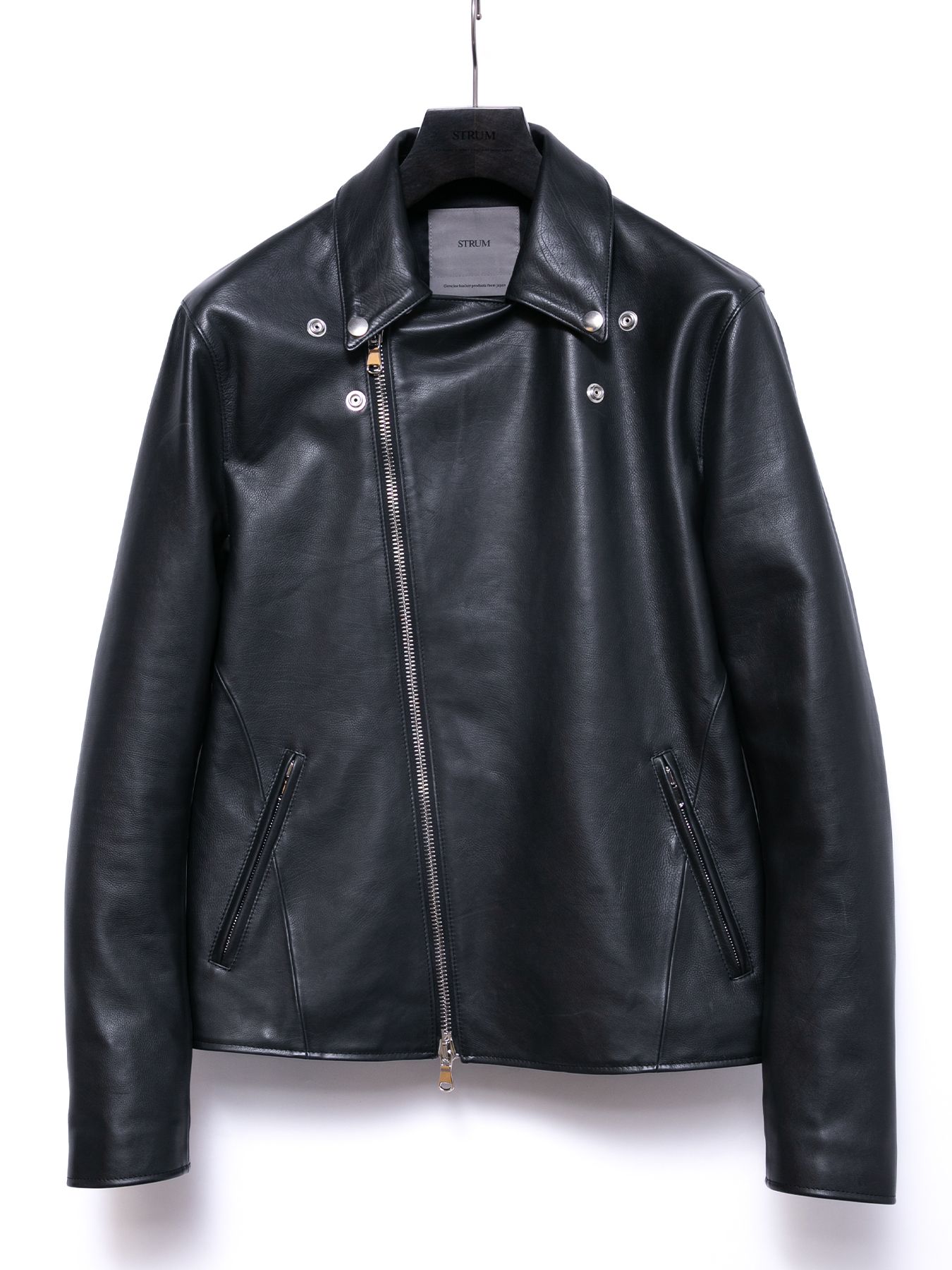 【予約品 4月6日(月) 締切】Oil Calfskin Double Riders / オイルカーフ ダブルライダース / TRIGGER