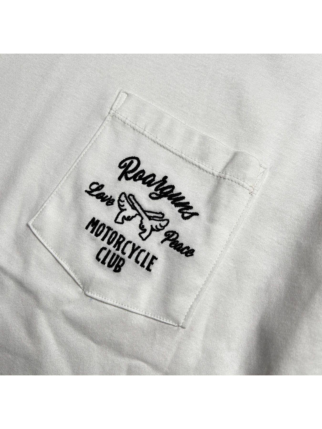 【予約品 8月10日(日) 締切 】MOTOR CYCLE CLUB T / モーターサイクルクラブ Tシャツ / ホワイト