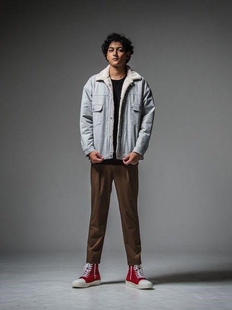 PAT WIDE EASY PANTS / イージーパンツ / ブラウン 【RESOUND CLOTHING】