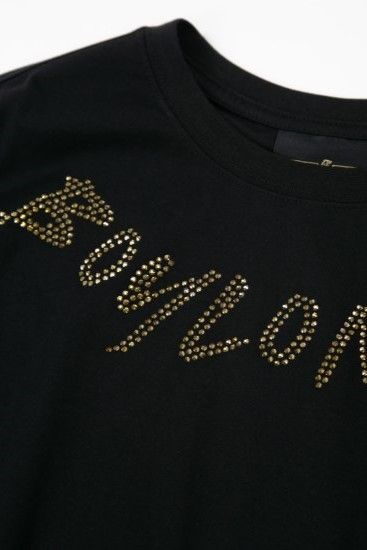 RHINESTONE BOY EAGLE CLASSICAL ラインストーンT-SHIRTS/  ブラック 【BOY LONDON】