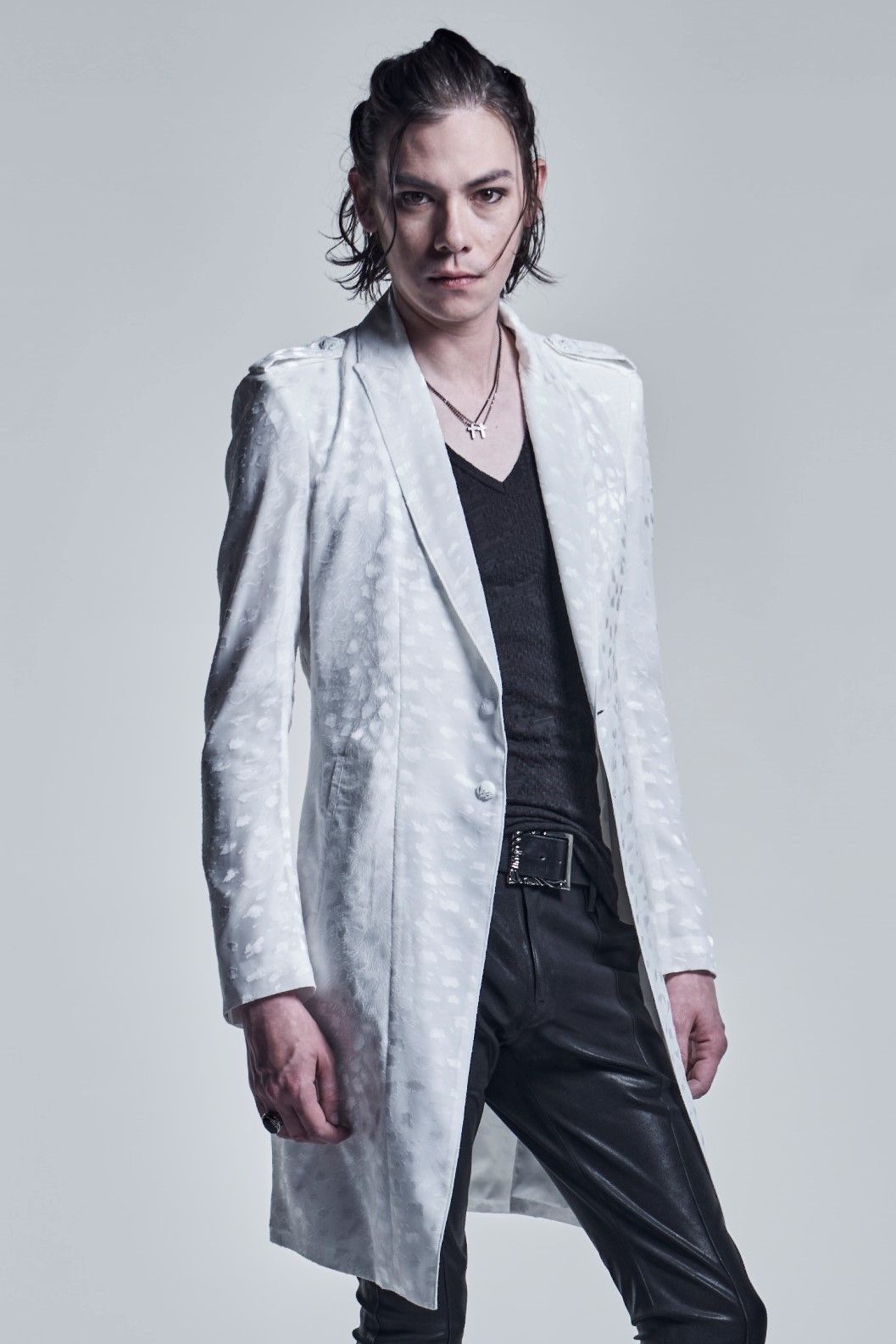 新品タグ付 kiryuyrik ロングピークドジャケット kiryuyrik - 《予約品》 パイソンロングジャケットPeackedJacket