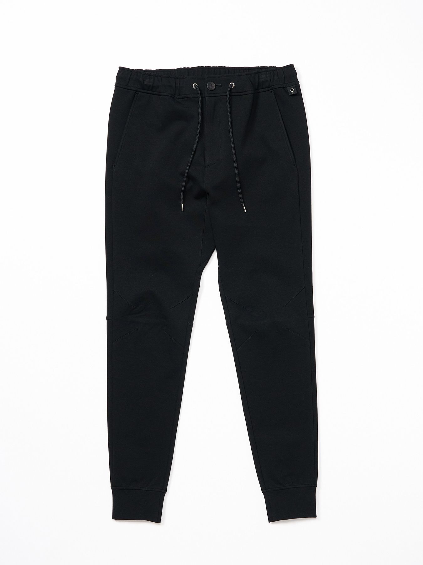 【予約品 9月23日(火) 締切】basic rib sweat pants / ベーシック リブスウェットパンツ / ブラック