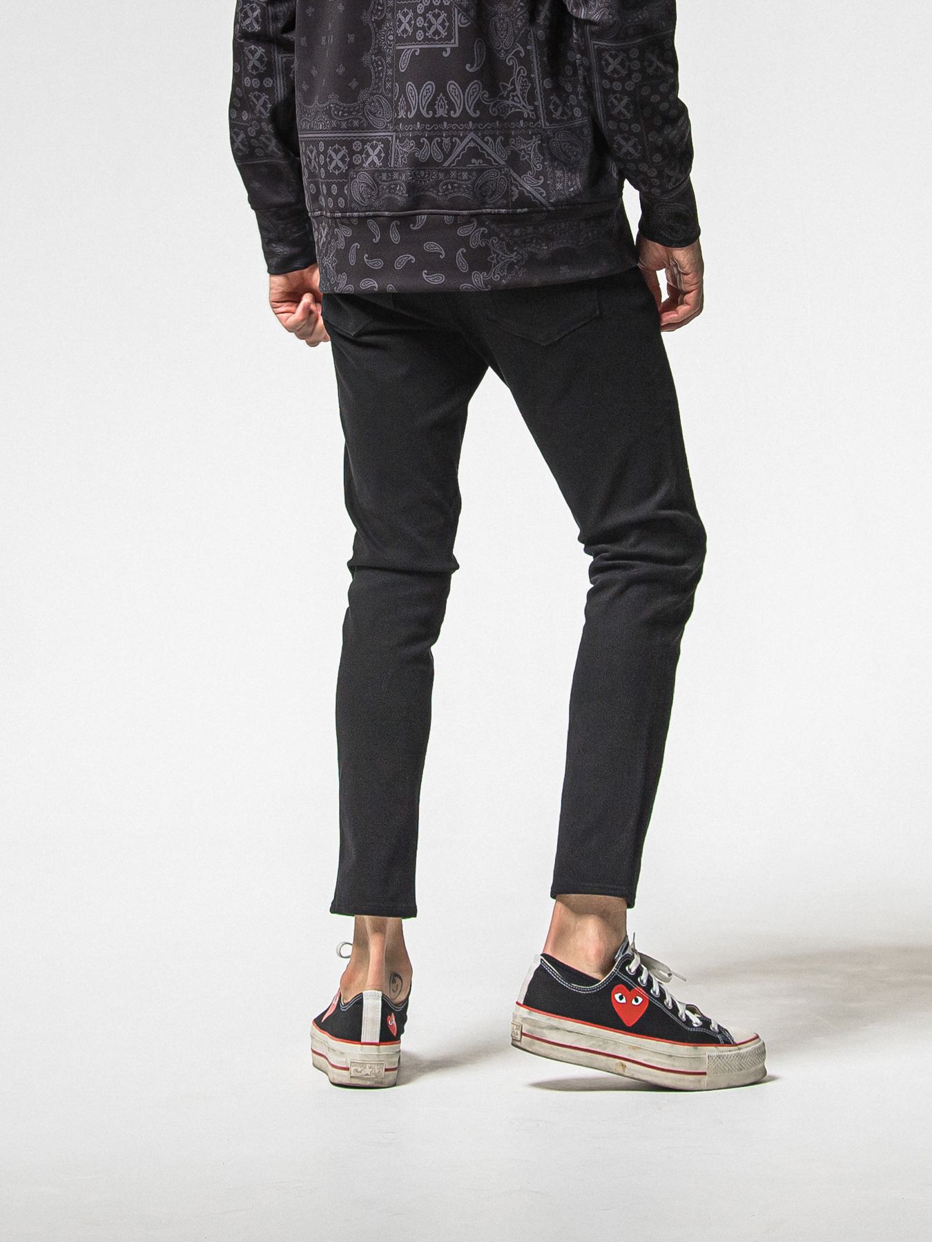 【予約品 8月31日(日) 締切】MICK DENIM JERSEY / ミック デニムジャージ / ブラック