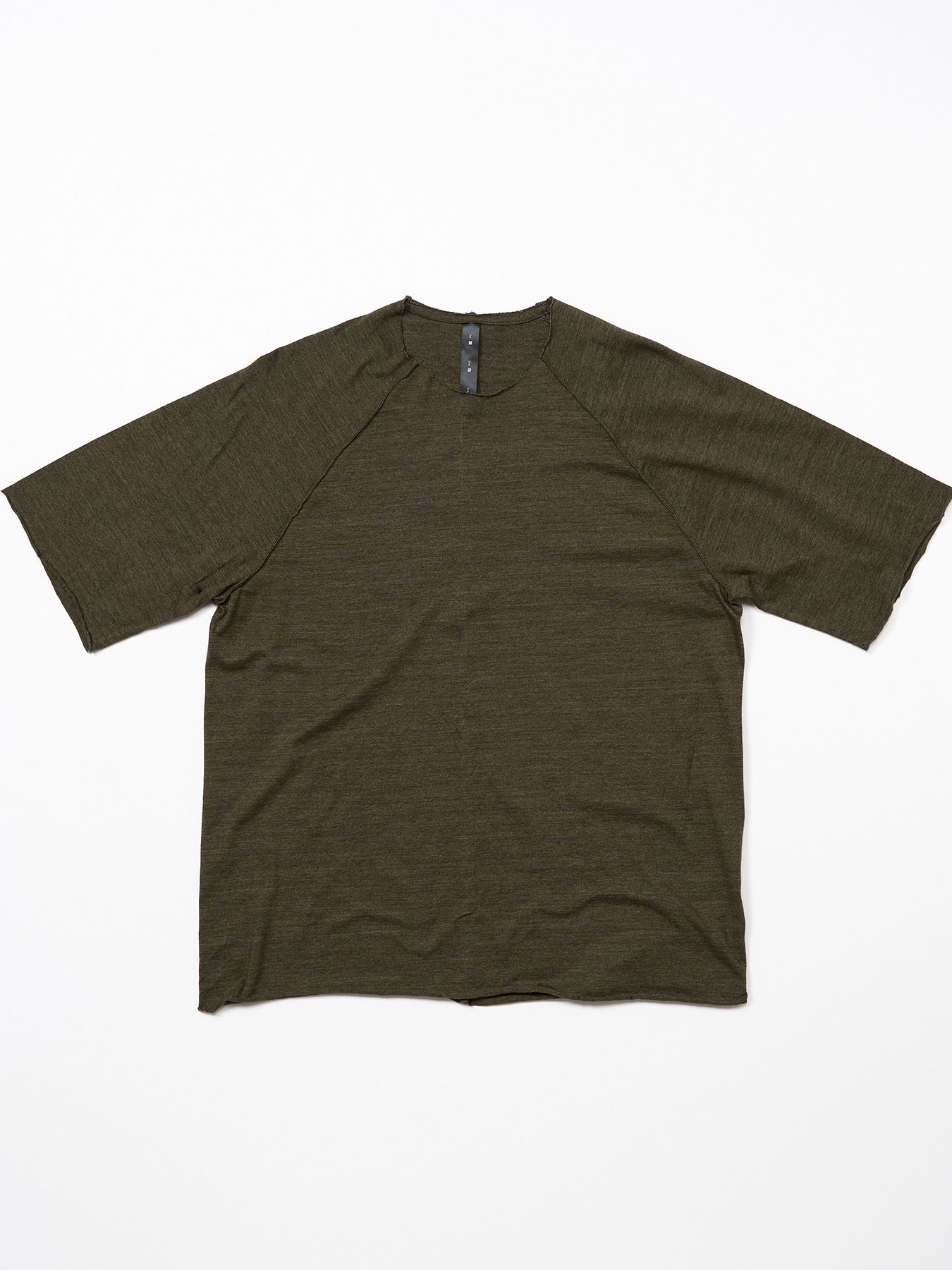 【予約品 9月23日(火) 締切】vintage loose pin-tuck S/S / ヴィンテージ ルーズピンタック ショートスリーブ / カーキ