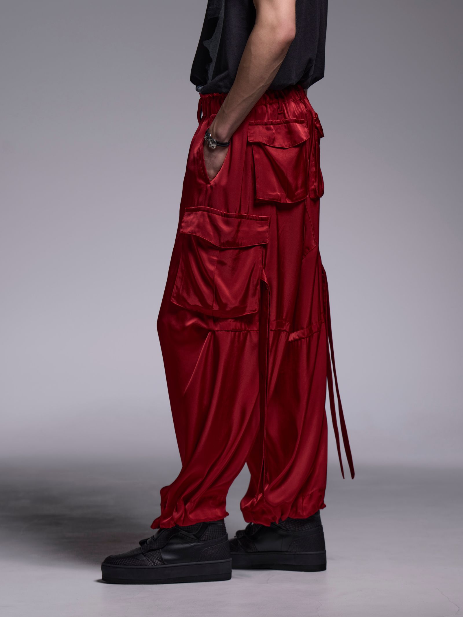 【予約品 1月4日(日) 締切】Cargo Pants / カーゴパンツ / レッド