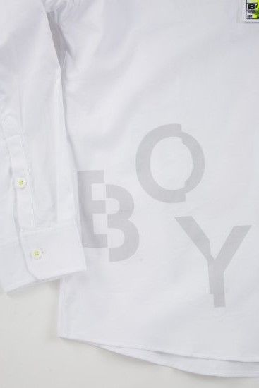 ストレッチブロードシャツ / WHITE 【BOY LONDON】