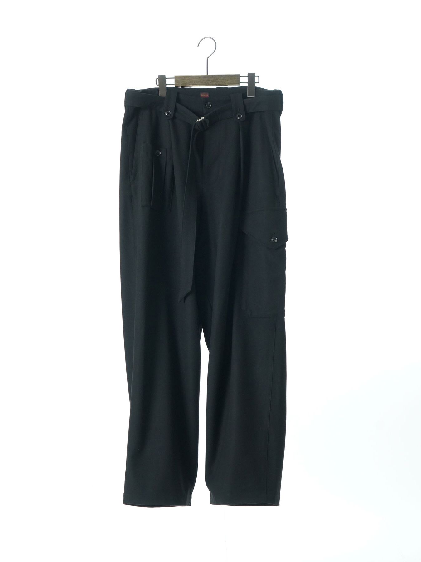 【予約品 】WOOLPILOTPANTS / ウールミリタリーパンツ / ブラック