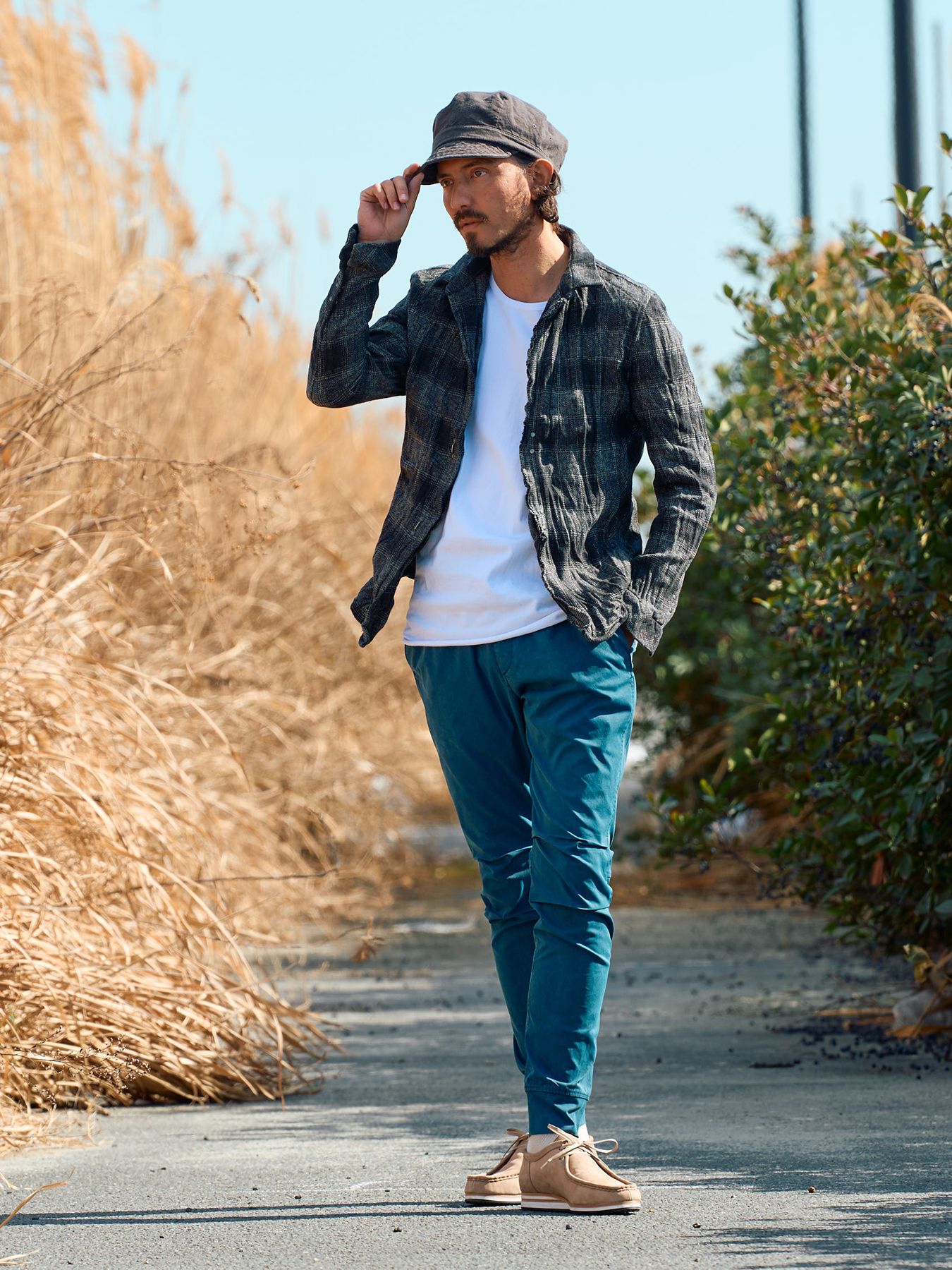 【予約品 3月27日(木) 締切】vintage work cap / ヴィンテージ ワークキャップ / チャコール