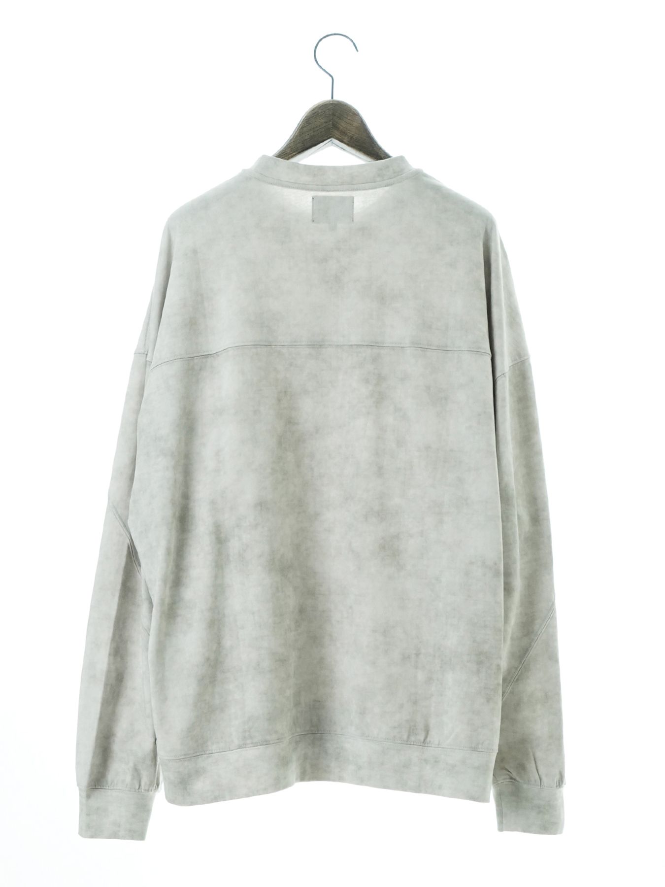 【予約品 10月26日(日) 締切】SWITCHCUT / バイオストーンウォッシュ加工 カットソー / GRAY