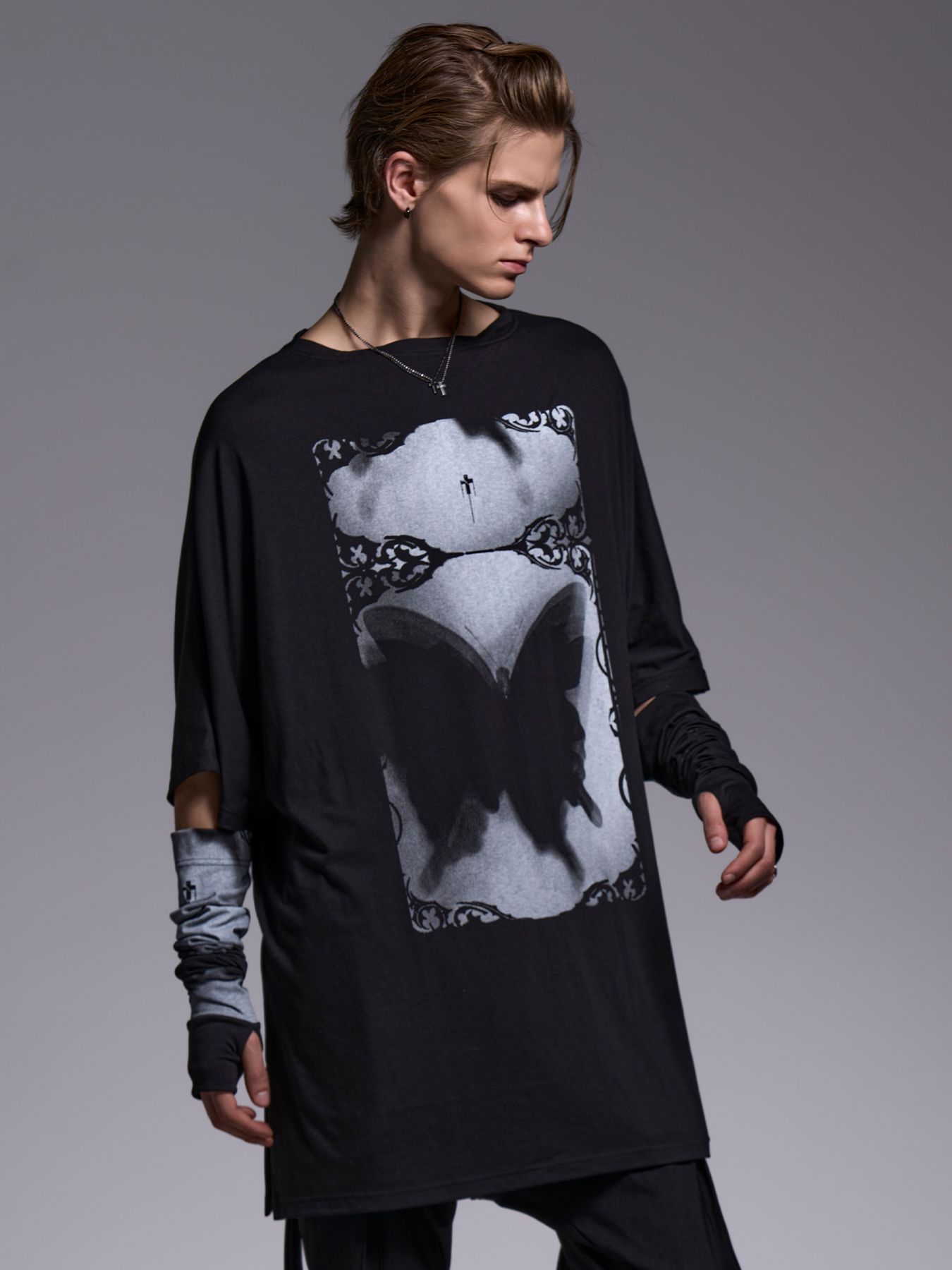 Dolman-T / ドルマンTシャツ / ブラック
