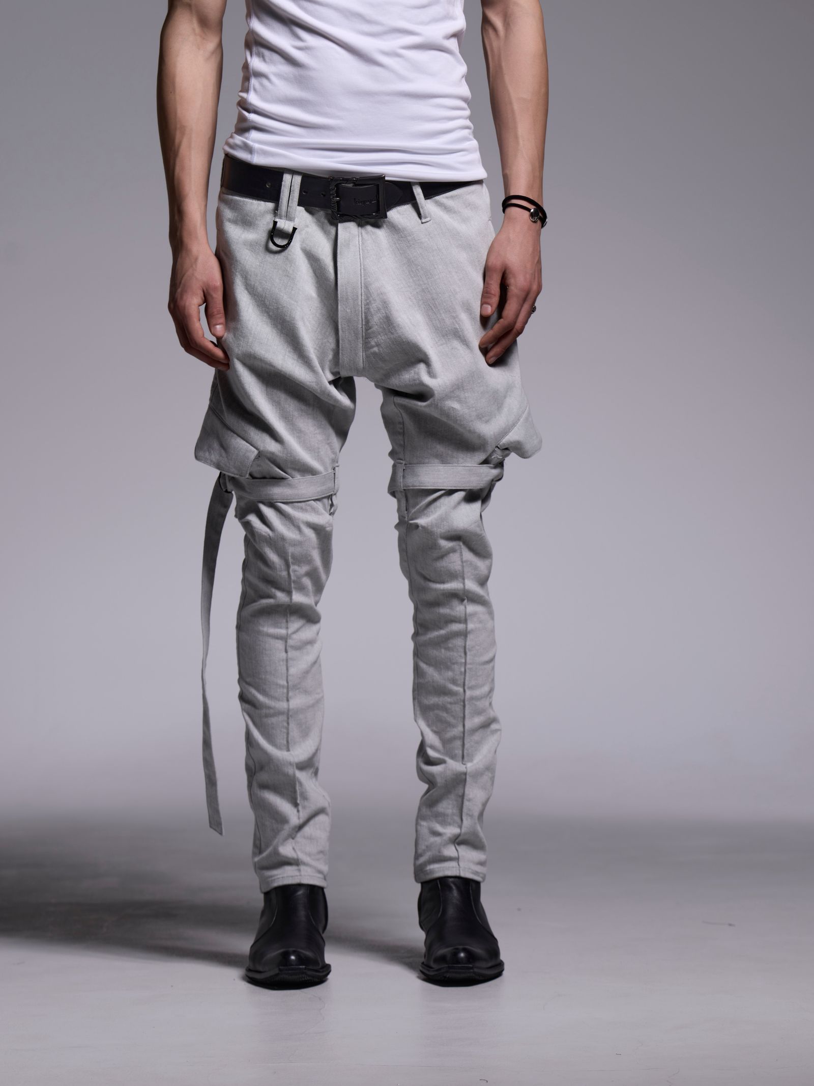 【予約品 1月4日(日) 締切】Bondage Pants / ボンデージパンツ / グレー