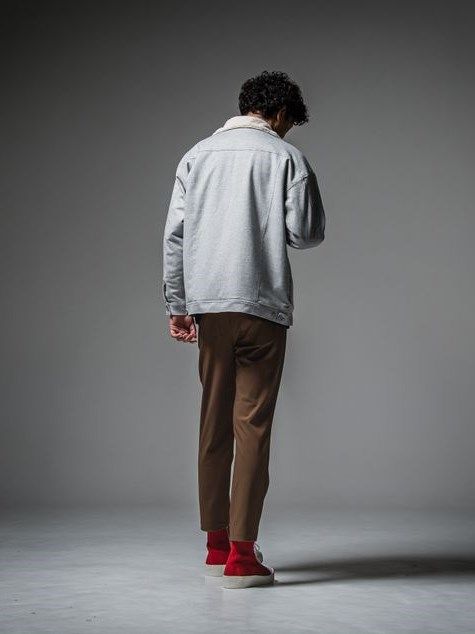 PAT WIDE EASY PANTS / イージーパンツ / ブラウン 【RESOUND CLOTHING】