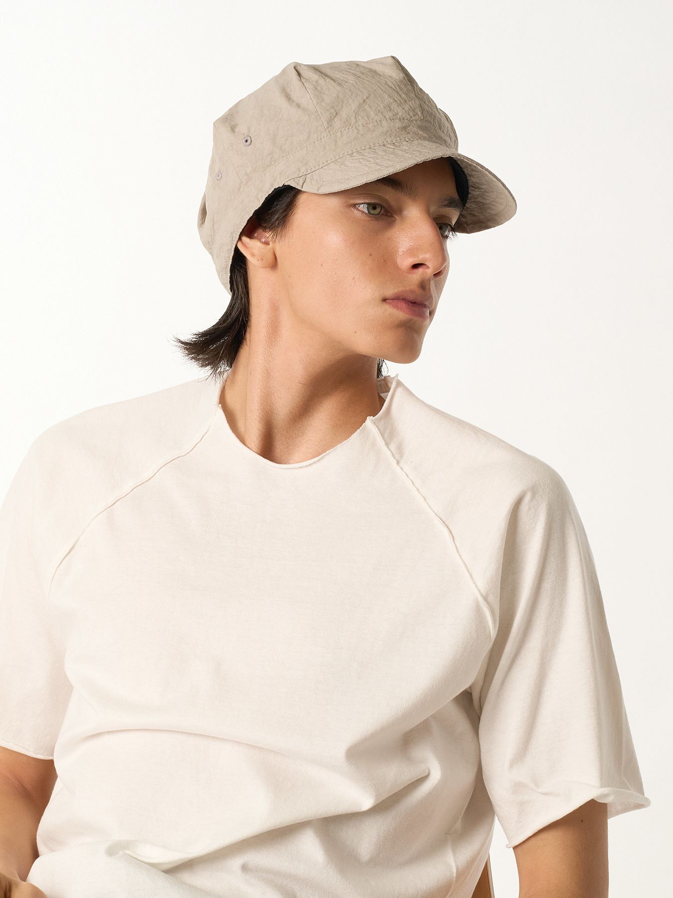 【予約品 9月23日(火) 締切】solid engineer cap / ソリッド エンジニアキャップ / ライトグレー