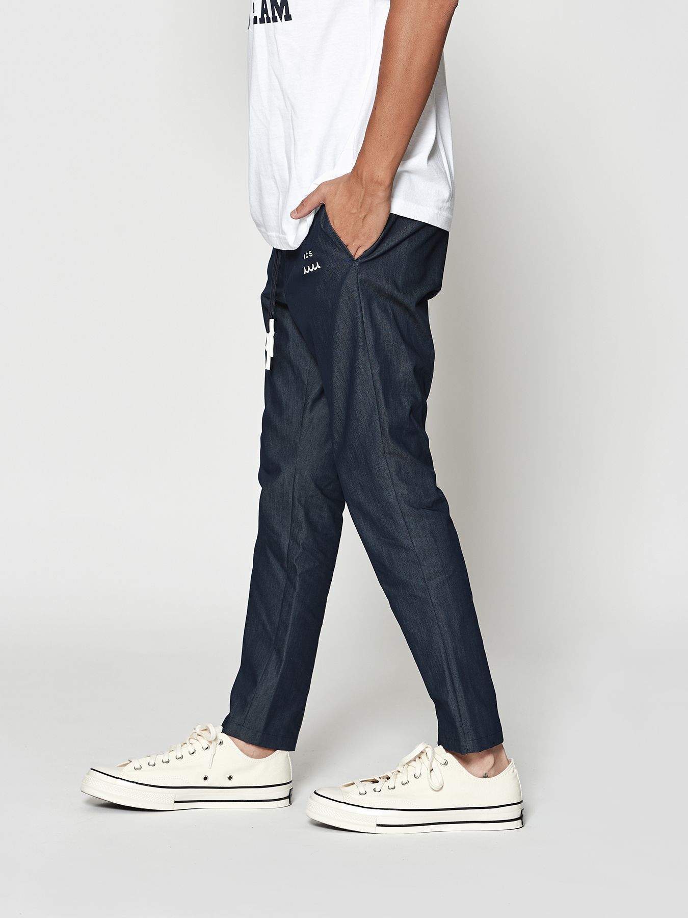 【予約品 10月9日(木) 締切】muta Easy Tight Pants / イージータイトパンツ / インディゴ【Acanthus × muta MARINE】