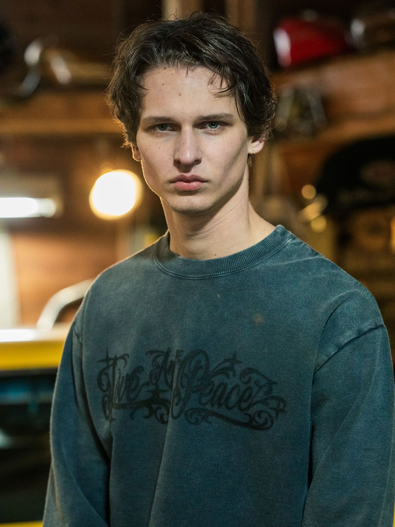 【予約品 3月9日(月) 18:00 締切】GARMENT DYED SWEAT / ガーメントダイ スウェット / ブラック